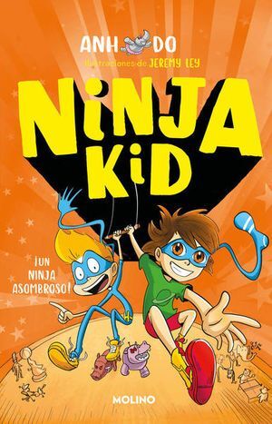 Portada del libro NINJA KID 4: ¡UN NINJA ASOMBROSO! - Compralo en Aristotelez.com