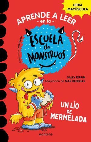 Portada del libro APRENDER A LEER EN LA ESCUELA DE MONSTRUOS 2: UN LIO DE MERMELADA - Compralo en Aristotelez.com