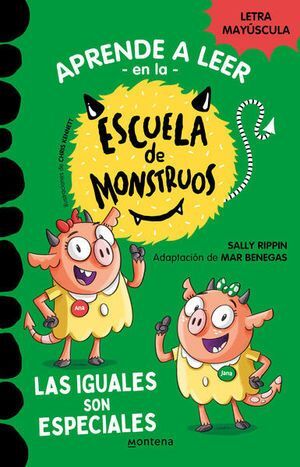 Portada del libro APRENDER A LEER EN LA ESCUELA DE MONSTRUOS 3: LAS IGUALES SON ESPECIALES - Compralo en Aristotelez.com