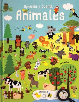 Portada del libro APRENDE Y CUENTA: ANIMALES - Compralo en Aristotelez.com