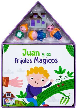 Portada del libro LIBROS CON FIGURAS: JUAN Y LOS FRIJOLES MAGICOS - Compralo en Aristotelez.com
