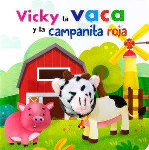 Libro Con Marioneta: Vicky La Vaca Y La Campanita Roja. Explora los mejores libros en Aristotelez.com