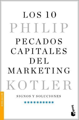 Portada del libro LOS 10 PECADOS CAPITALES DEL MARKETING. SIGNOS Y SOLUCIONES - Compralo en Aristotelez.com