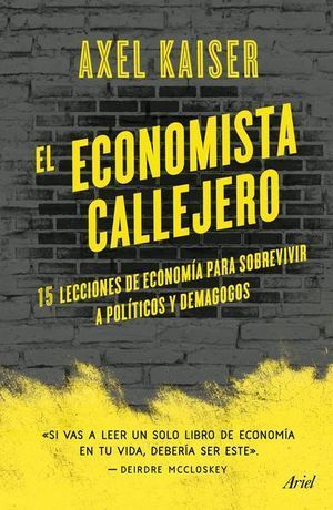 Portada del libro EL ECONOMISTA CALLEJERO - Compralo en Aristotelez.com