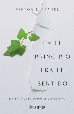 Portada del libro EN EL PRINCIPIO ERA EL SENTIDO - Compralo en Aristotelez.com
