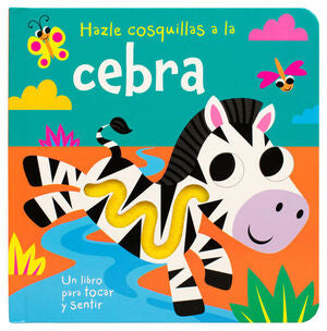 Libro Para Bebés: Hazle Cosquillas A La Cebra. Compra en Aristotelez.com, la tienda en línea más confiable en Guatemala.