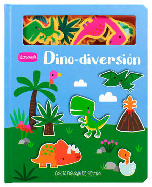 Fieltromanía: Dino-diversión (libro Infantil). Compra hoy, recibe mañana a primera hora. Paga con tarjeta o contra entrega.