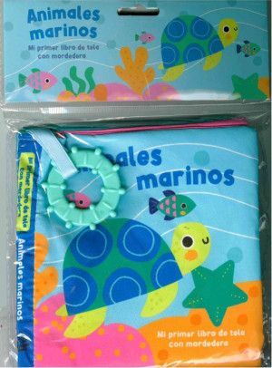Libro De Tela Con Mordedera: Animales Marinos. Compra desde casa de manera fácil y segura en Aristotelez.com