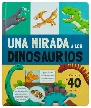 Compra Libro Infantil Con Ventanas: Una Mirada A Los Dinosaurios en click.gt