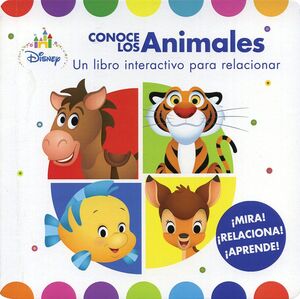Portada del libro DISNEY BABY: CONOCE LOS ANIMALES - Compralo en Aristotelez.com