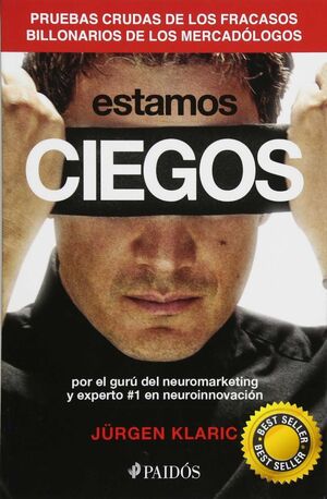 Portada del libro ESTAMOS CIEGOS - Compralo en Aristotelez.com