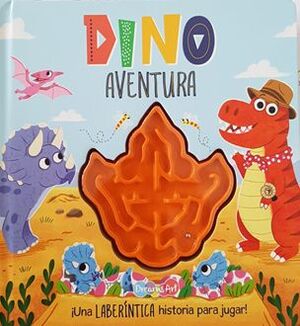 Portada del libro DINO AVENTURAS - LABERINTICA - Compralo en Aristotelez.com