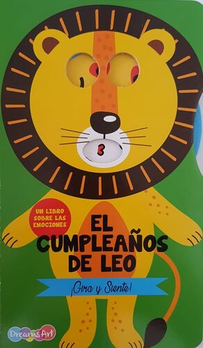 Portada del libro EL CUMPLEAÑOS DE LEO - GIRA Y SIENTE - Compralo en Aristotelez.com