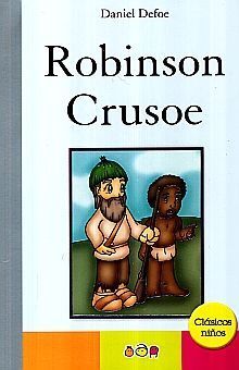 Portada del libro ROBINSON CRUSOE-CLASICOS NIÑOS - Compralo en Aristotelez.com