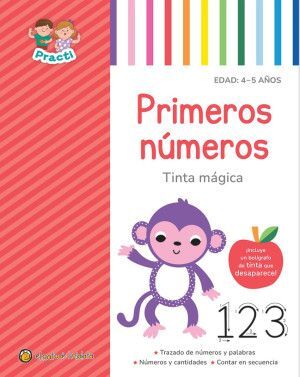Practi: Primeros Números: 1,2,3 ( Tinta Mágica ). Tenemos las tres B: bueno, bonito y barato, compra en Aristotelez.com