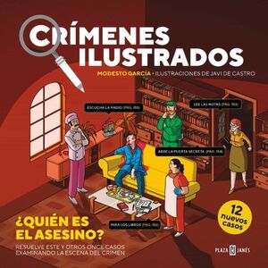 Portada del libro CRIMENES ILUSTRADOS: ¿QUIEN ES EL ASESINO? - Compralo en Aristotelez.com