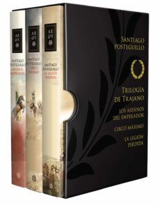 Portada del libro ESTUCHE TRILOGIA DE TRAJANO - Compralo en Aristotelez.com