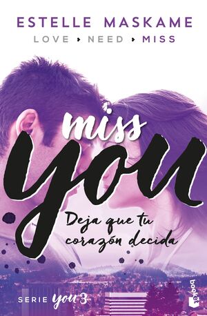 Portada del libro YOU 3. MISS YOU - Compralo en Aristotelez.com