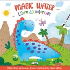 Magic Water: Libro De Colorear Dinosaurio Cpc201. Lo último en libros está en Aristotelez.com