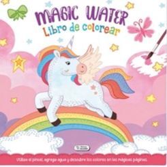Magic Water: Libro De Colorear Unicornios Cpc201. Encuentra más libros en Aristotelez.com, Envíos a toda Guate.