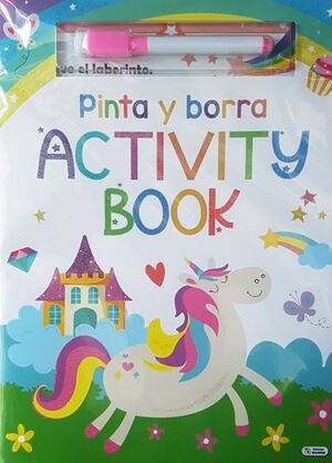 Pinta Y Borra Activity Book Unicornio Cpc208. Obtén 5% de descuento en tu primera compra. Recibe en 24 horas.