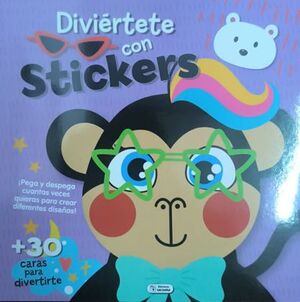 Diviertete Con Stickers: Mono Cad237. Las mejores ofertas en libros están en Aristotelez.com