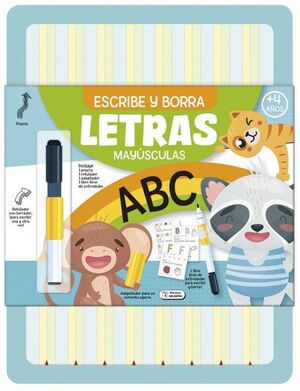Escribe Y Borra: Letras Mayusculas Cpc256. Encuentra más libros en Aristotelez.com, Envíos a toda Guate.