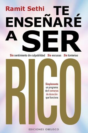 Portada del libro TE ENSEÑARE A SER RICO - Compralo en Aristotelez.com