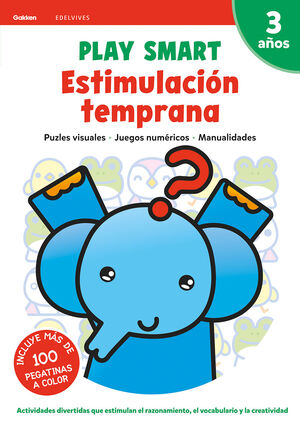 Portada del libro PLAY SMART : ESTIMULACIÓN TEMPRANA. 3 AÑOS - Compralo en Aristotelez.com