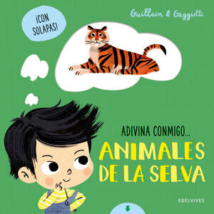 Portada del libro ANIMALES DE LA SELVA - Compralo en Aristotelez.com