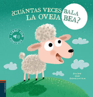 Portada del libro CUÁNTAS VECES BALA LA OVEJA BEA (LIBRO CON SONIDO) - Compralo en Aristotelez.com