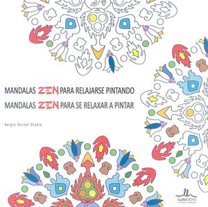 Portada del libro MANDALAS ZEN, PARA RELAJARSE PINTANDO. - Compralo en Aristotelez.com