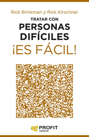 Portada del libro TRATAR CON PERSONAS DÍFICILES ¡ES FÁCIL! - Compralo en Aristotelez.com
