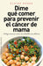 Portada del libro DIME QUÉ COMER PARA PREVENIR EL CÁNCER DE MAMA - Compralo en Aristotelez.com