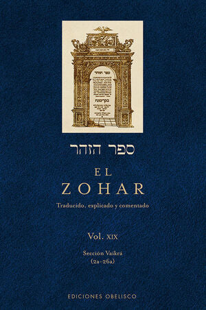 Portada del libro EL ZOHAR (VOL. 19) - Compralo en Aristotelez.com