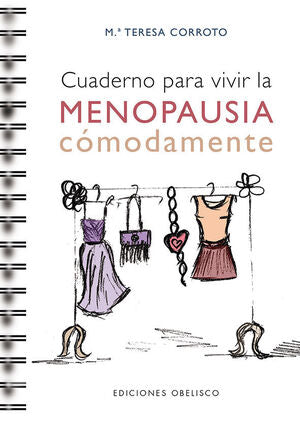 Portada del libro CUADERNO PARA VIVIR LA MENOPAUSIA CÓMODAMENTE - Compralo en Aristotelez.com