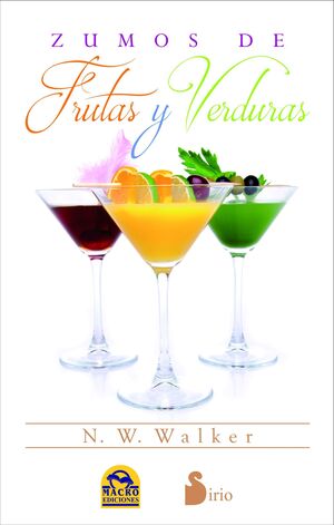 Portada del libro ZUMOS DE FRUTAS Y VERDURAS - Compralo en Aristotelez.com