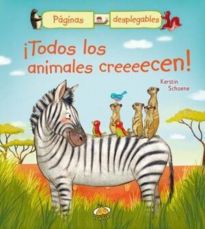 Portada del libro ¡TODOS LOS ANIMALES CREEEECEN! - Compralo en Aristotelez.com