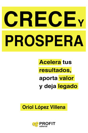 Portada del libro CRECE Y PROSPERA - Compralo en Aristotelez.com