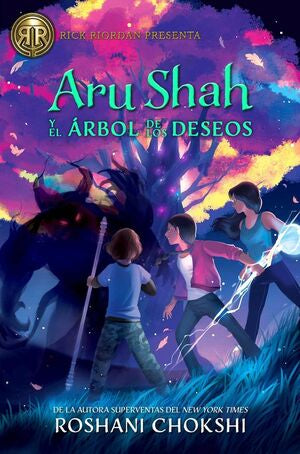 Portada del libro ARU SHAH Y EL ÁRBOL DE LOS DESEOS - Compralo en Aristotelez.com