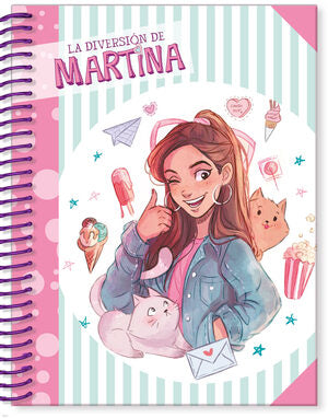 Portada del libro LIBRETA DE LA DIVERSIÓN DE MARTINA (TURQUESA) (LA DIVERSIÓN DE MARTINA) - Compralo en Aristotelez.com