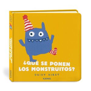 Portada del libro ¿QUE SE PONEN LOS MONSTRUITOS? - Compralo en Aristotelez.com