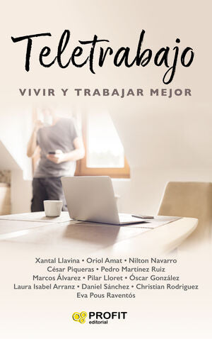 Portada del libro TELETRABAJO: VIVIR Y TRABAJAR MEJOR - Compralo en Aristotelez.com