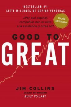 Portada del libro GOOD TO GREAT (VERSIÓN EN ESPAÑOL) - Compralo en Aristotelez.com