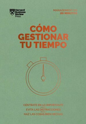 Portada del libro COMO GESTIONAR TU TIEMPO - Compralo en Aristotelez.com