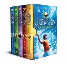 Portada del libro PACK PERCY JACKSON Y LOS DIOSES DEL OLIMPO - LA SERIE COMPLETA - Compralo en Aristotelez.com
