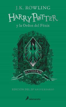 Portada del libro HARRY POTTER 5 Y LA ORDEN DEL FENIX (EDICION SLYTHERIN DEL 20º ANIVERSARIO)  - Compralo en Aristotelez.com