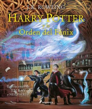 Portada del libro HARRY POTTER 5 Y LA ORDEN DEL FENIX (ED. ILUSTRADA) - Compralo en Aristotelez.com