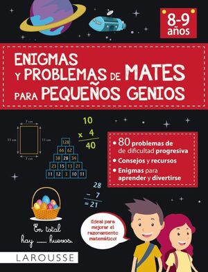 Compra Enigmas Y Problemas De Mates Para Pequeños Genios (8-9 Años) en click.gt