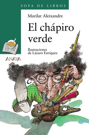 Portada del libro SOPA DE LIBROS VERDE: EL CHÁPIRO VERDE - Compralo en Aristotelez.com